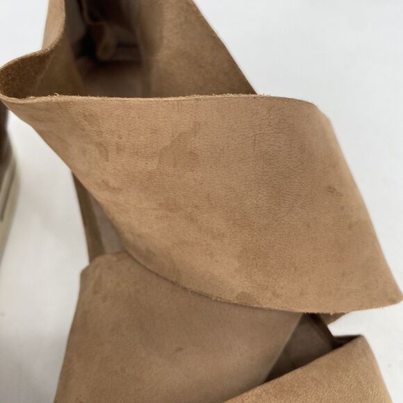 Eileen Fisher Sport Leather Tumbled Sneaker Platform Roman Sandals Size 8.5 - Picture 10 of 10